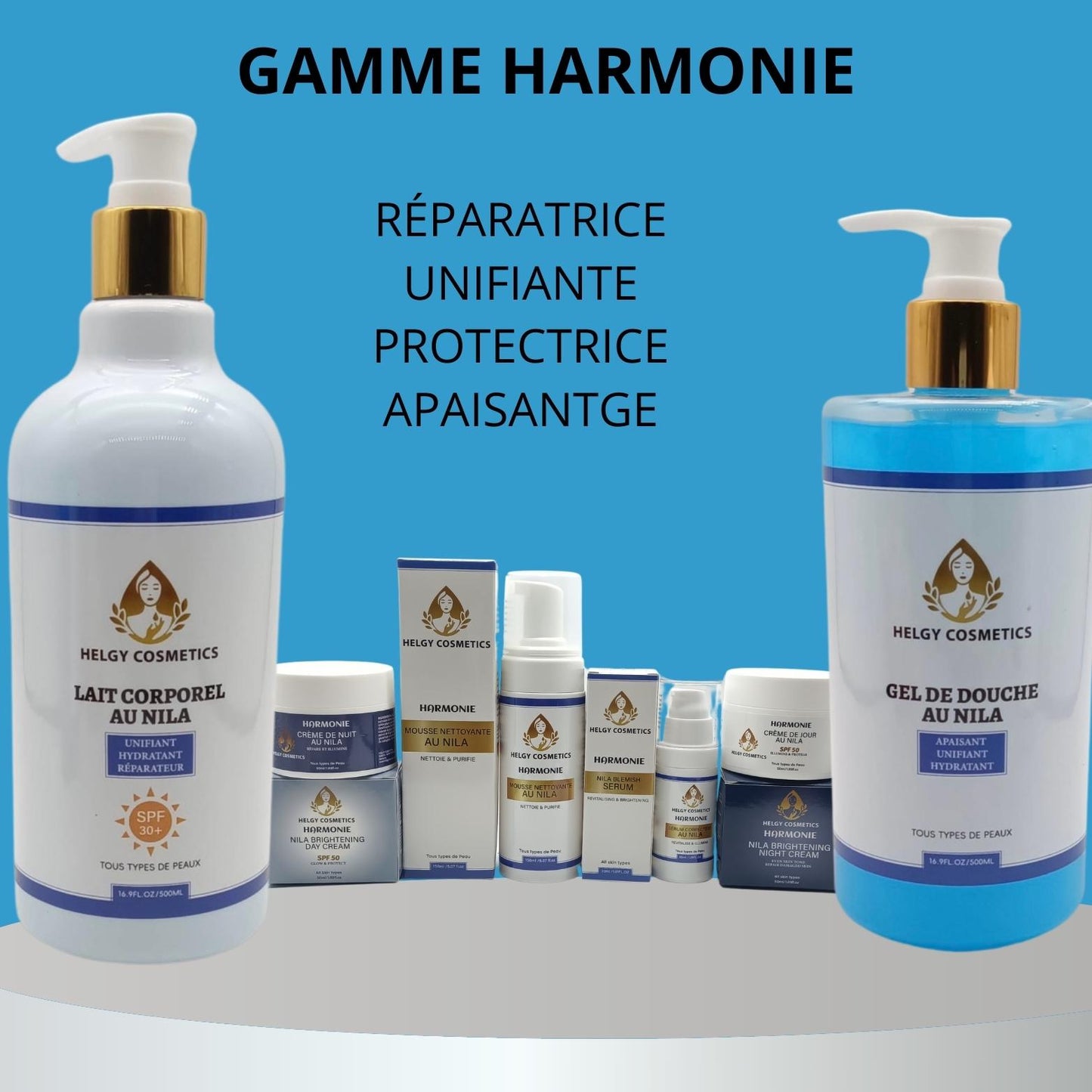 Gamme Harmonie AU NILA / VISAGE ET CORPS