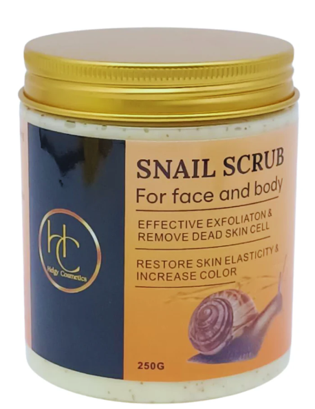 Gommage Exfoliant a la Bave d escargot eclat