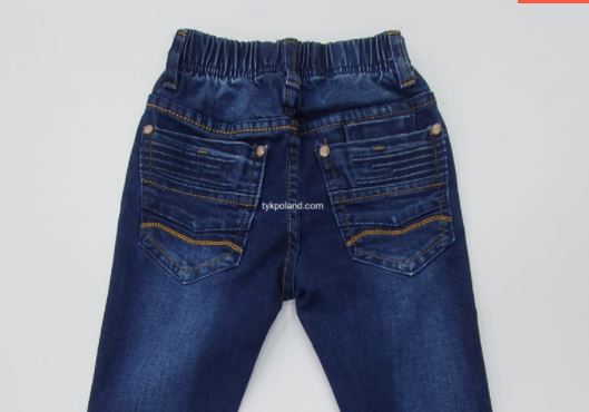 Jungen-Jeans mit Gummiband, 4-12 Jahre