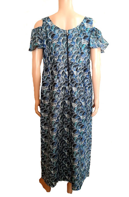 Afrikanische Frauenkleider Mode, Freizeitkleid, Damen kurzem arm (WOODIN)