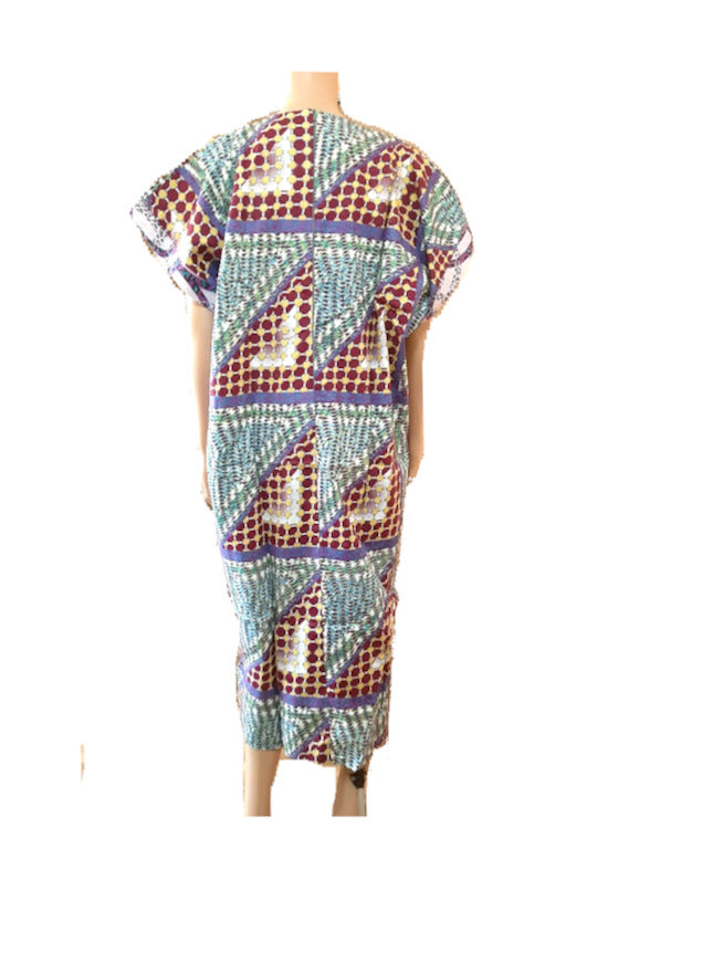 Afrikanische Frauenkleider Mode, Freizeitkleid, Damen (WOODIN) 40/42