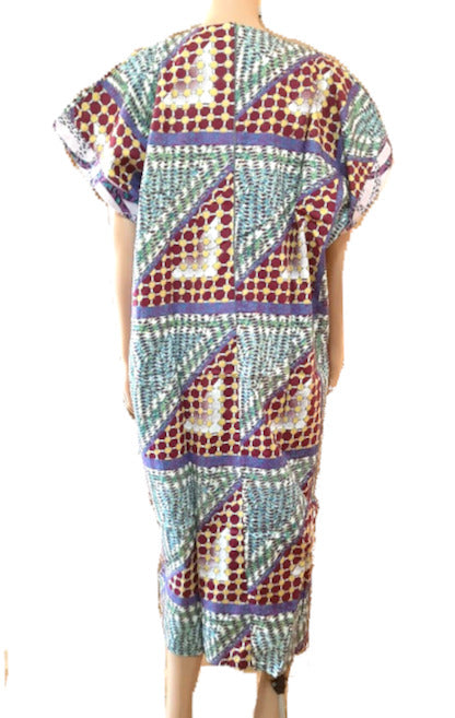 Afrikanische Frauenkleider Mode, Freizeitkleid, Damen (WOODIN) 40/42