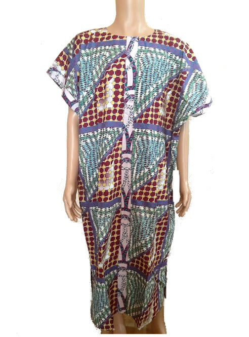 Afrikanische Frauenkleider Mode, Freizeitkleid, Damen (WOODIN) 40/42
