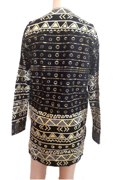 Afrikanische Mode Herren Still mit Langem Arm (WOODIN)