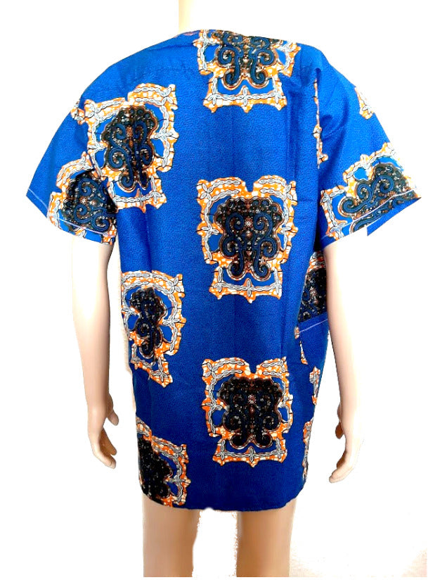 Afrikanische Mode für Männer, Still Kurzarm Freizeit Bekleidung für Herren