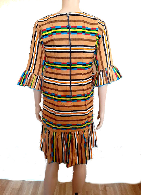 Afrikanische Frauenkleider/Mehrfarbig