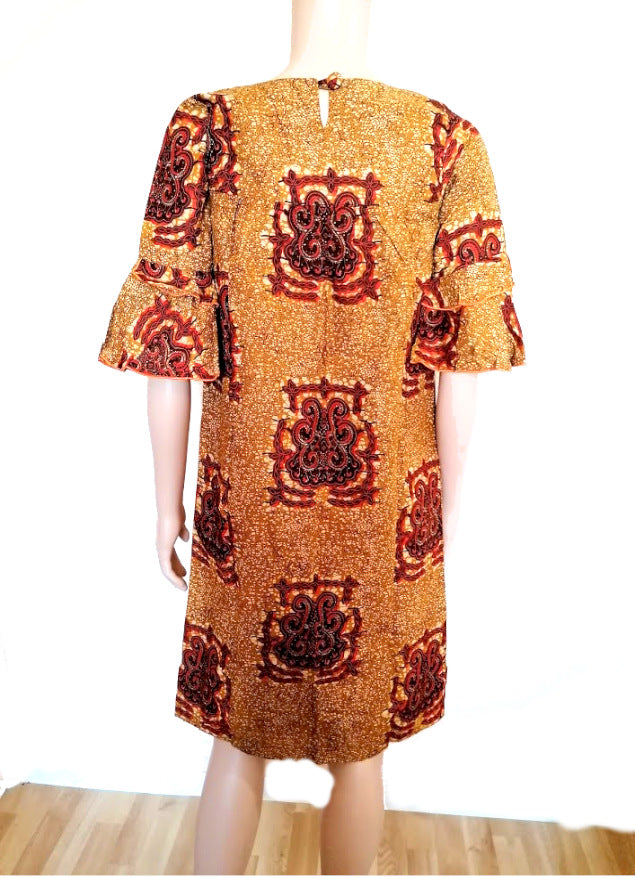 Afrikanische Frauenkleider Mode/ Braun