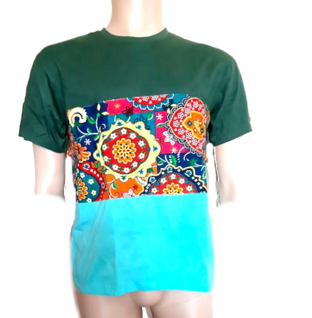 African Print T shirt Sommer , Strand , Party Freizeit