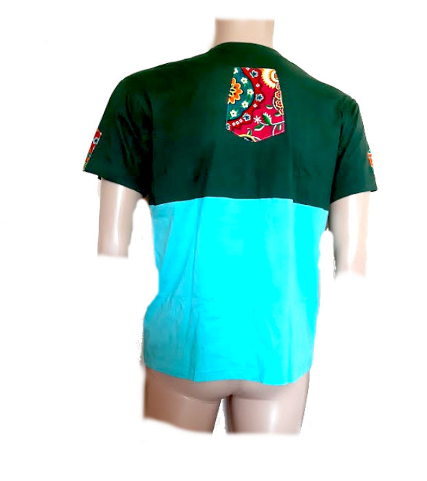 African Print T shirt Sommer , Strand , Party Freizeit