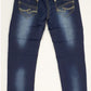 Girl Jeans With Button, 140-164cm