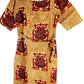 Afrikanisches Frauenkleid (braun-schwarz) - afroshop-bymary.myshopify.com