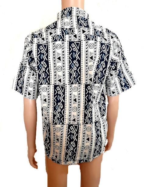 Afrikanische Mode für Herren, Sommer Mode Still mit Kurzem Arm (WOODIN) Hose+Hemd