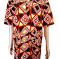 Afrikanische Tradition Mode für Herren, Sommer Mode Still mit Kurzem Arm (WOODIN) Hose+Hemd